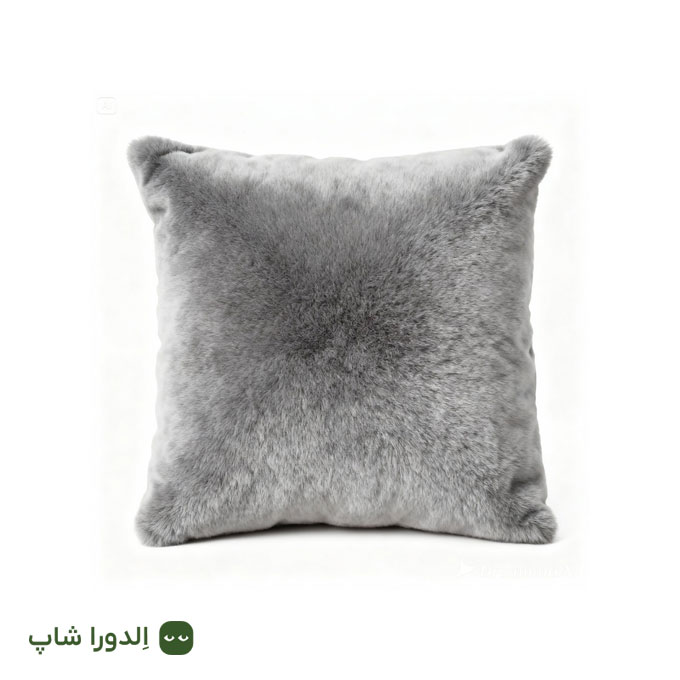 کوسن مربعی با رویه پولیش عروسکی تکی