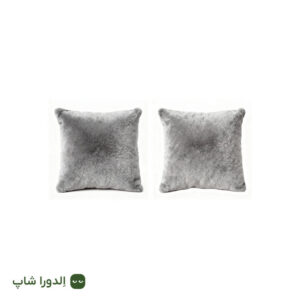 کوسن مربعی با رویه پولیش عروسکی جفت