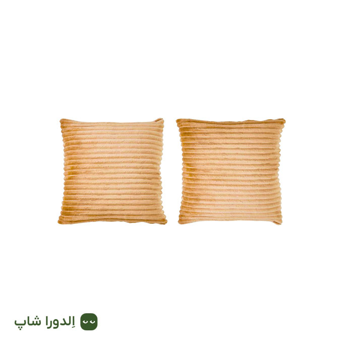 کوسن مربعی با رویه پلیسه ای جفت