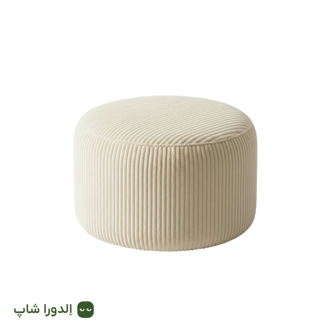 زیرپایی دایره‌ای با رویه پلیسه ای