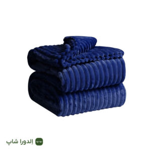 پتو مسافرتی ژله‌ای طرح پلیسه ای تک نفره