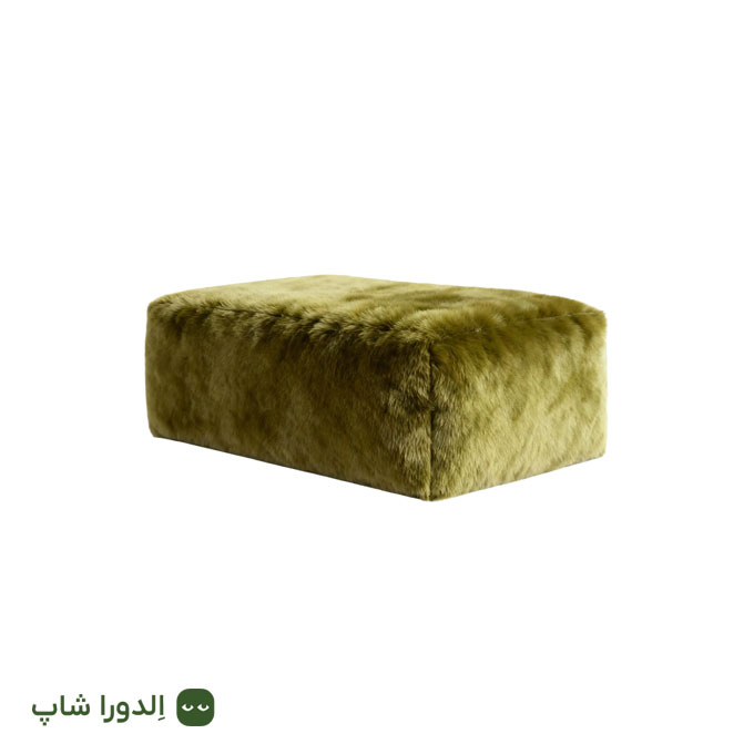 زیرپایی مستطیلی با رویه خز بلند