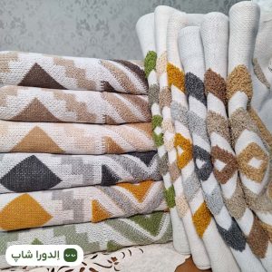 ست رنگی شال و کوسن پانچ